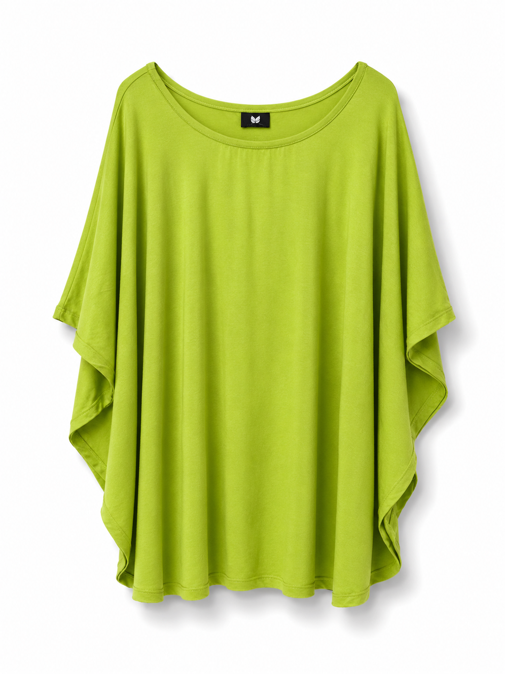 Women's Cotton Batwing Blouse - Lime